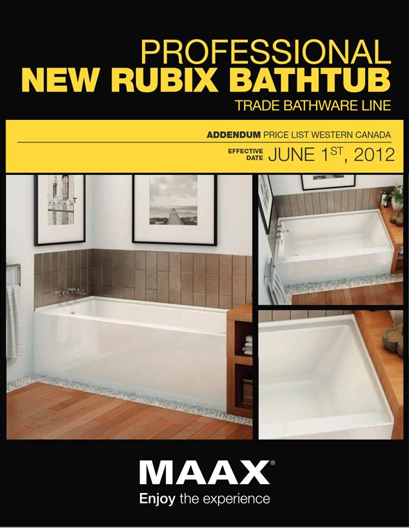 Livre Professional New Rubix Bathtub